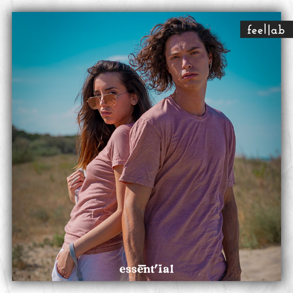Essent'ial: T-Shirt in cotone organico