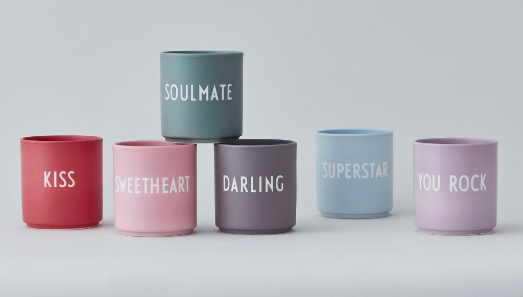 design letters favourite cup